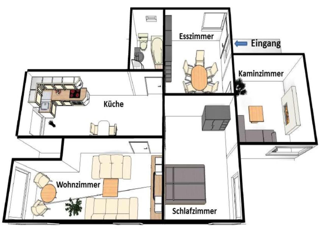 Ferienwohnung Deutschmann Dahlen Dış mekan fotoğraf